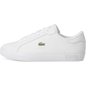 Lacoste Powercourt Men's Size 10.5 White/Green 7-43SMA0081-082 Sneakers